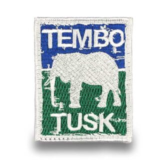 Tembo Tusk embroidered patch