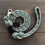 Reflective Rock Climbing Rope Dog Leash with Quick Clip