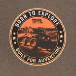 Jeep Born to Explore Graphic T Shirt