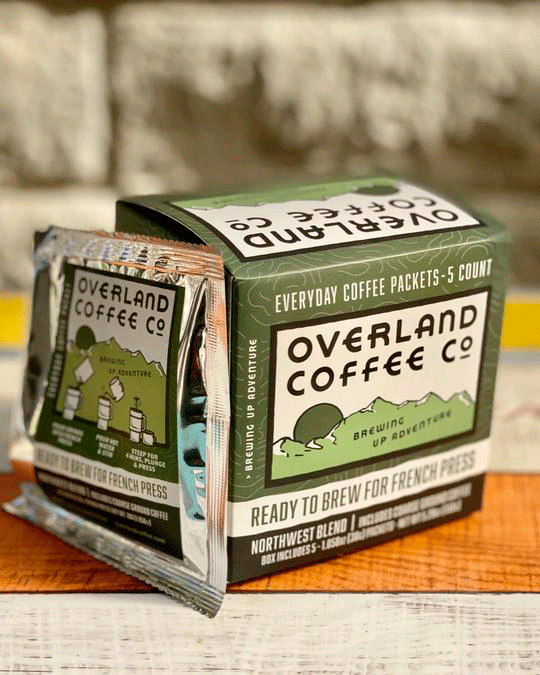 Trail Industries | Overland Coffee Co. | French Press Everyday Coffee