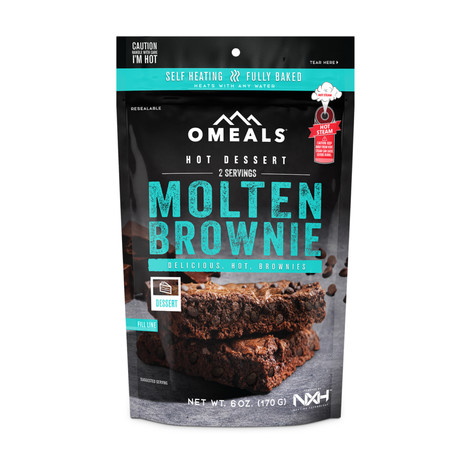 Trail Industries | Omeals Self Heating Meals | Brownie