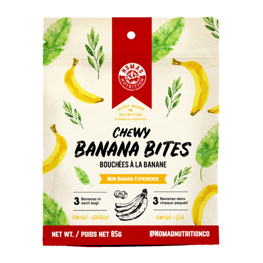 Trail Industries | Nomad Nutrition | Chewy Banana BitesTrail Industries | Nomad Nutrition | Chewy Banana Bites