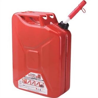 Trail Industries | Midwest Can Company | Red Classic Jerry Can 5 Gallon