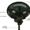Trail Industries | OVS | Overland Vehicle Systems | UFO Solar Light Pods with Speaker