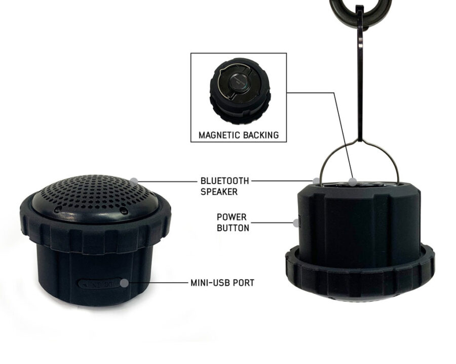 Trail Industries | OVS | Overland Vehicle Systems | UFO Solar Light Pods with Speaker