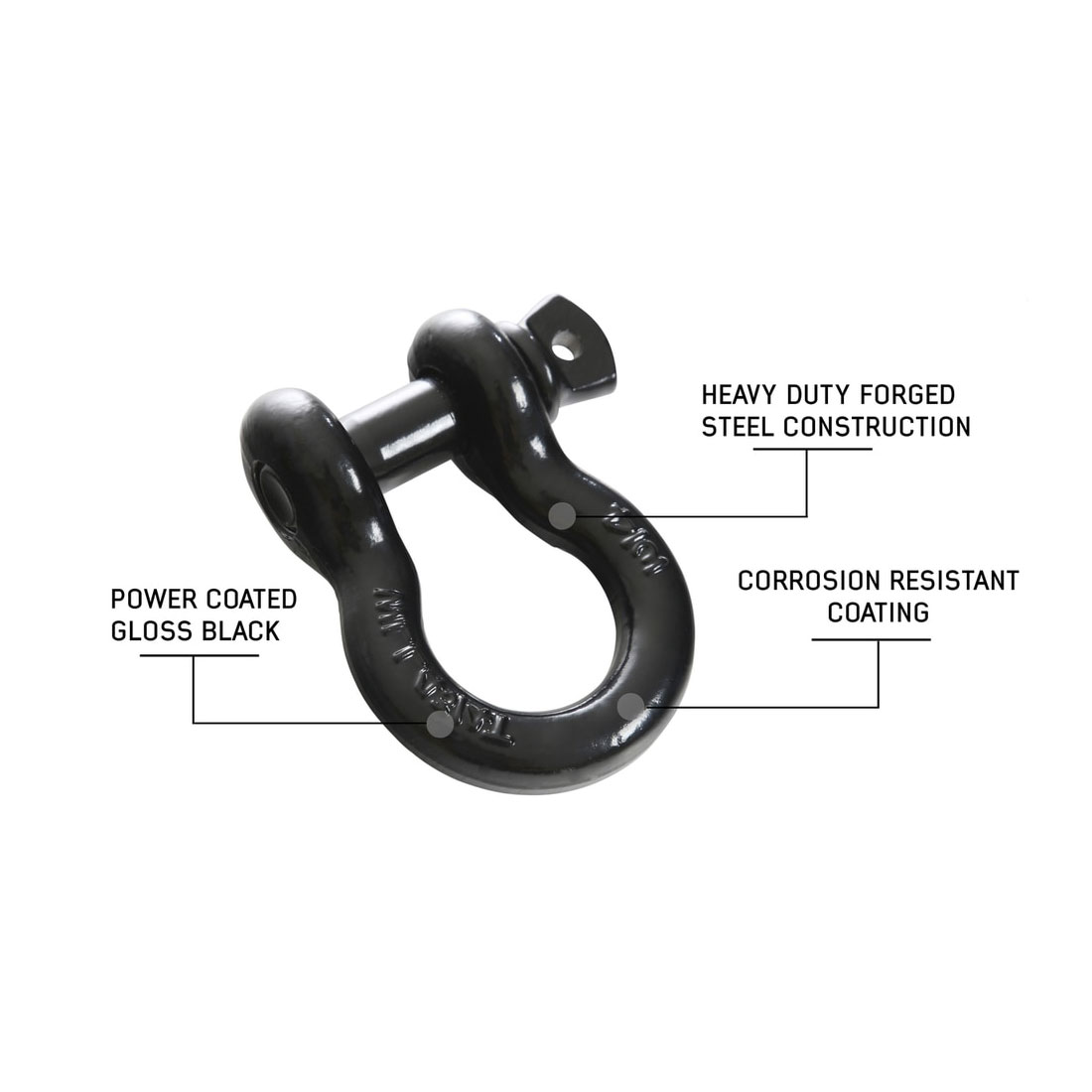 OVS Recovery Shackle 3/4