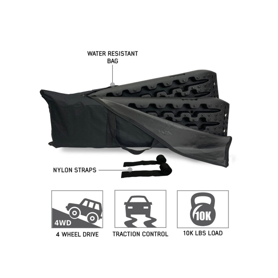Trail Industries | Overland Vehicle Systems | OVS | Combo Pack Recovery Ramp and Utility Shovel