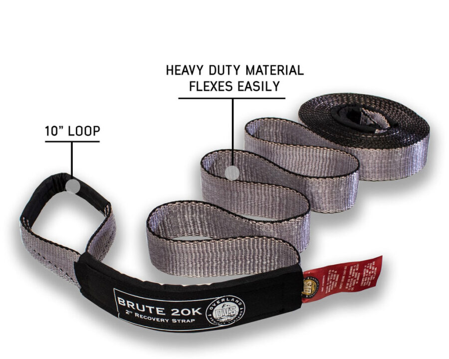 Trail Industries | OVS | Overland Vehicle Systems | 20,000 lb Tow Strap