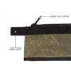 Trail Industries | OVS | Overland Vehicle Systems | Medium Waxed Bags Set of 3
