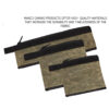 Trail Industries | OVS | Overland Vehicle Systems | Medium Waxed Bags Set of 3