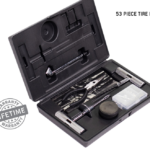 OVS Tire Repair Kit - 53 Piece Kit With Black Storage Box