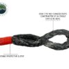 Trail Industries | Overland Vehicle Systems | Combo Pack Soft Shackle 5/8 in and Recovery Ring 6.25"