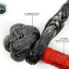 Trail Industries | Overland Vehicle Systems | Combo Pack Soft Shackle 5/8 in and Recovery Ring 6.25"