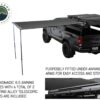 Trail Industries | Overland Vehicle System | OVS Nomadic Awning 2.0 6.5' with Black Cover Universal