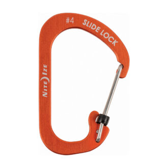 Trail Industries | SlideLock | Carabiner SlideLock No4 Orange