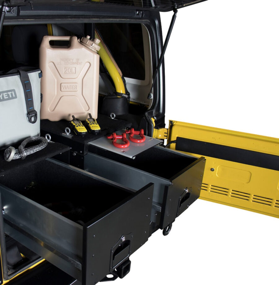 Trail Industries | OVS | Overland Vehicle Systems | Cargo Box with Slide Out Drawer (Universal)