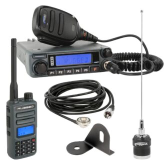 Trail Industries | Rugged Radio | Jeep Radio Kit - GMR45 GMRS Mobile Radio and GMR2 Handheld