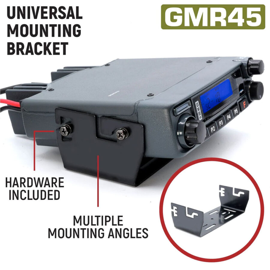 Rugged Radios Jeep Radio Kit GMR45 mounting bracket