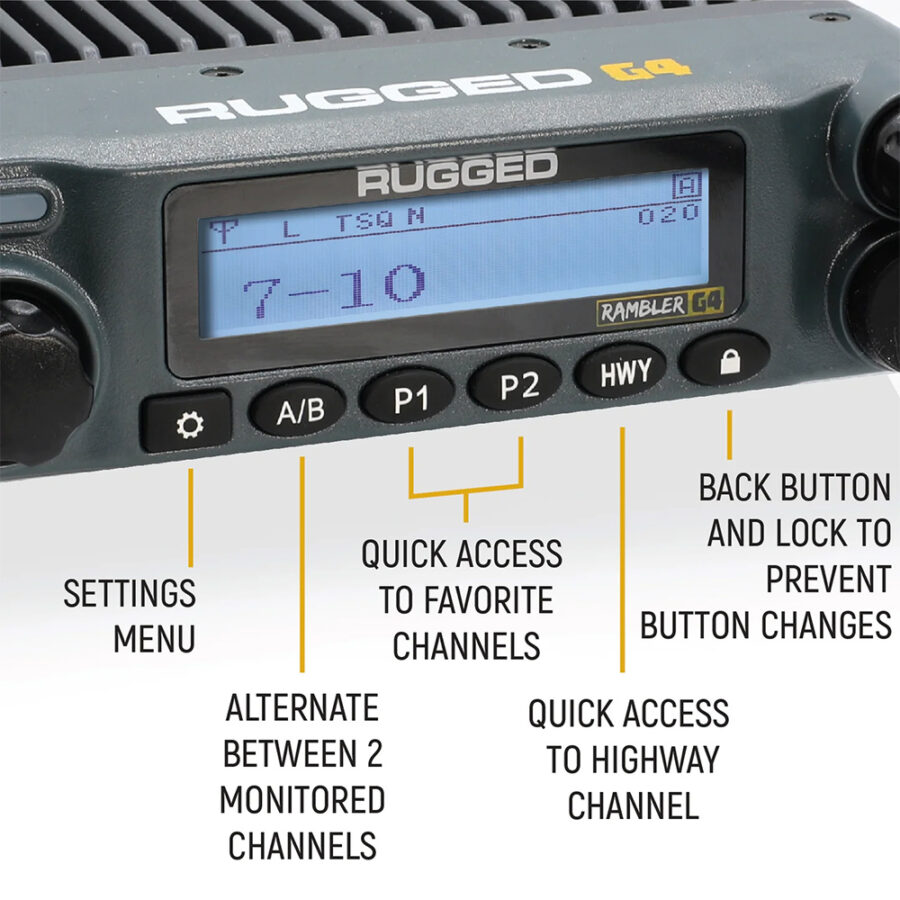 rugged Radios Rambler G4