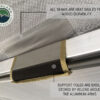 Trail Industries | OVS | Overland Vehicle System | Nomadic Awning 270 Driver Side Dark Gray Cover
