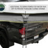 Trail Industries | OVS | Overland Vehicle System | Nomadic Awning 270 Driver Side Dark Gray Cover
