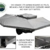 Trail Industries | OVS | Overland Vehicle System | Nomadic Awning 270 Driver Side Dark Gray Cover