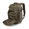 5.11 RUSH12™ 2.0 BACKPACK - Ranger Green front pocket open