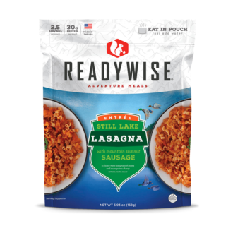 Trail Industries | ReadyWise | Still Lake Lasagna With Sausage