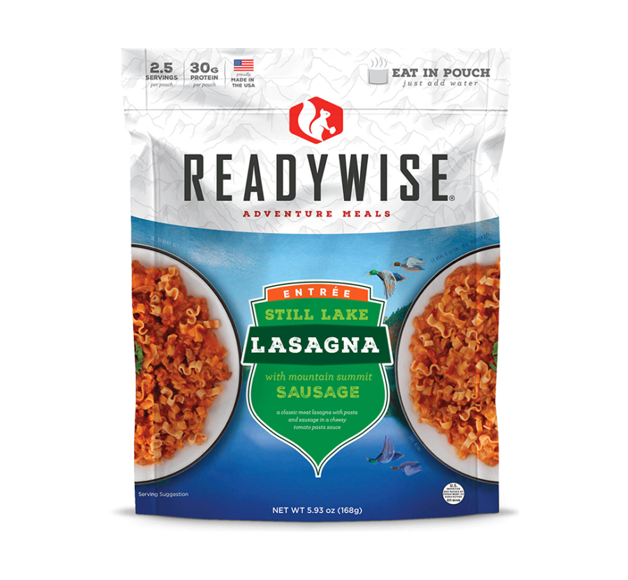 Trail Industries | ReadyWise | Still Lake Lasagna With Sausage