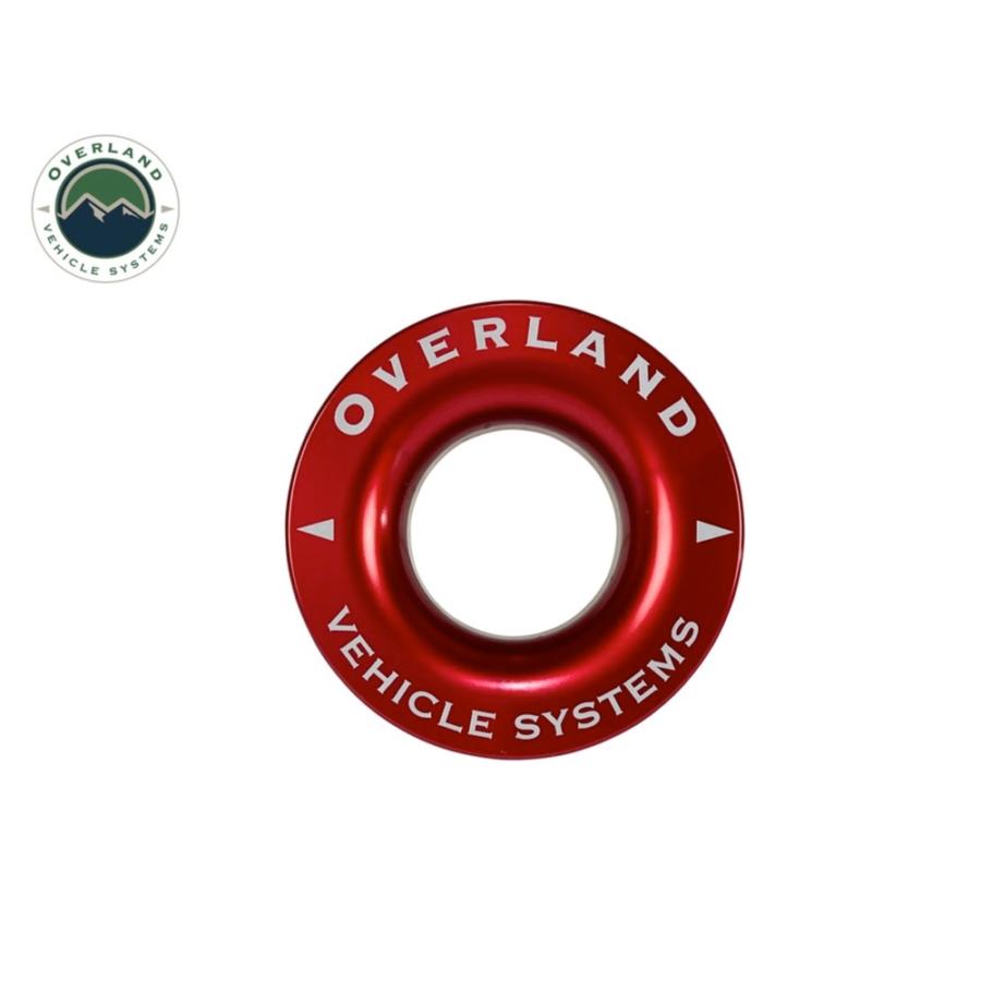OVS Recovery Ring 2.5" 10,000 lb. Red With Storage Bag