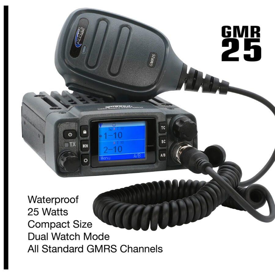 Rugged RadiosFord Bronco Two-Way GMRS Mobile Radio Kit GMR25