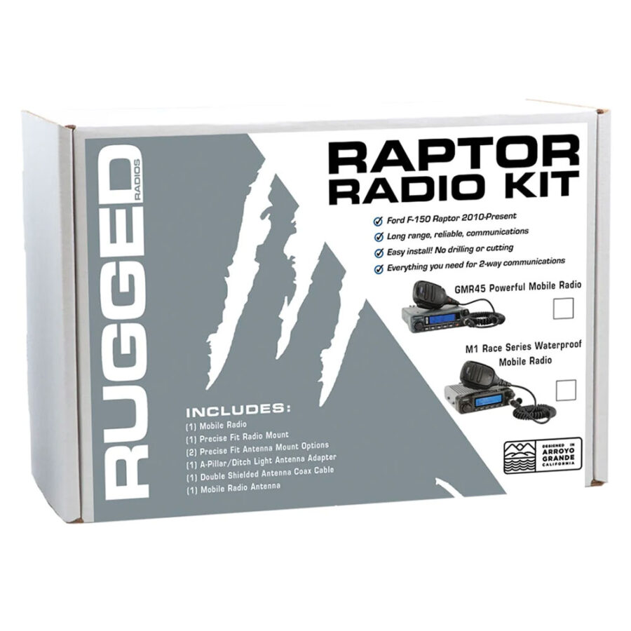 Rugged Radios Ford Raptor Two-Way Mobile Radio Kit
