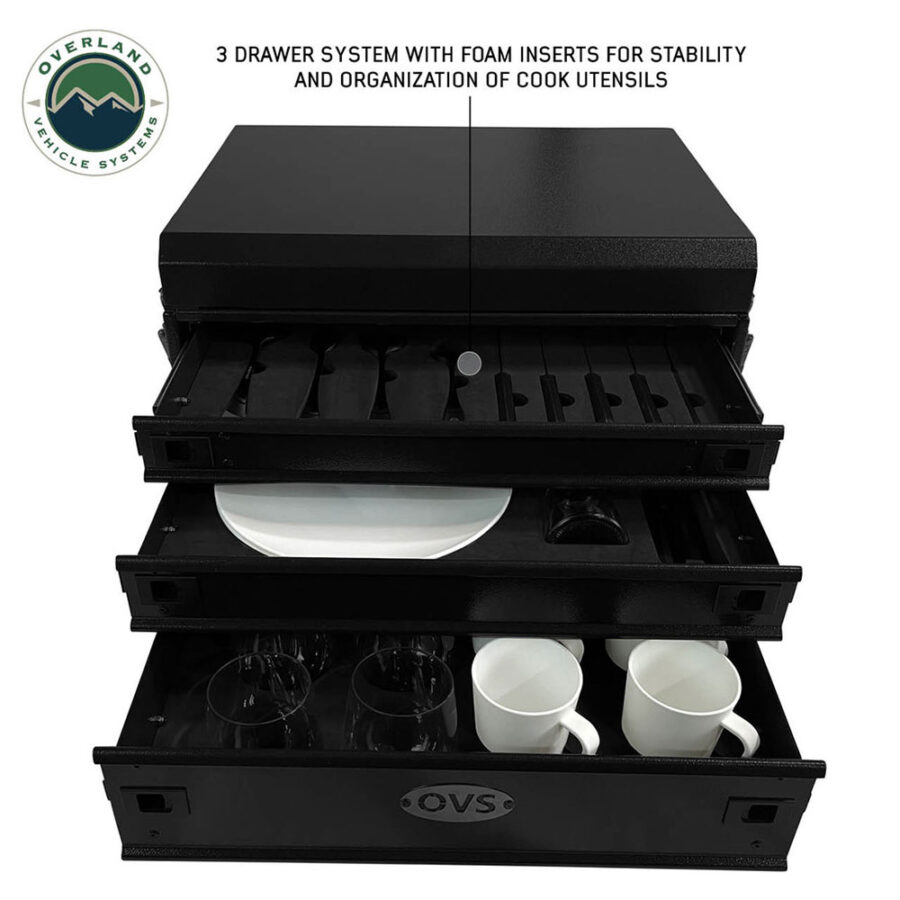 OVS CP Duty 39 Piece Glamping Kitchen System