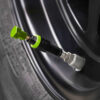 Up Down Air Deflator Kit and Storage Bag up close on tire